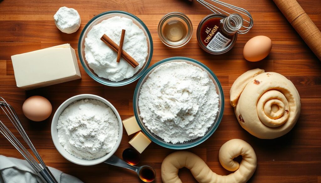 Cinnamon Roll Cheesecake Ingredients