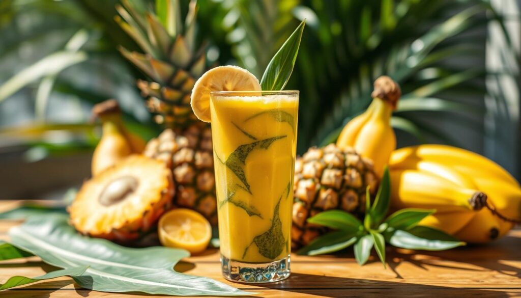 ananas banana smoothie