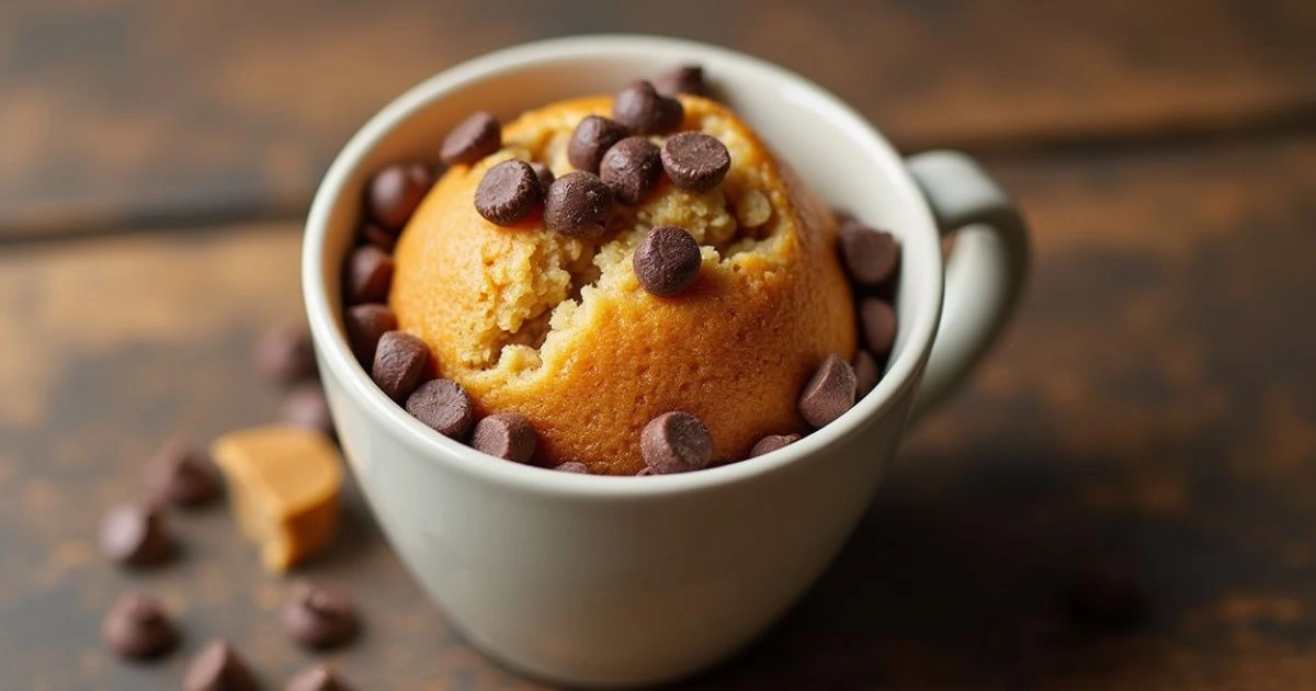 chocolate chip mug cake