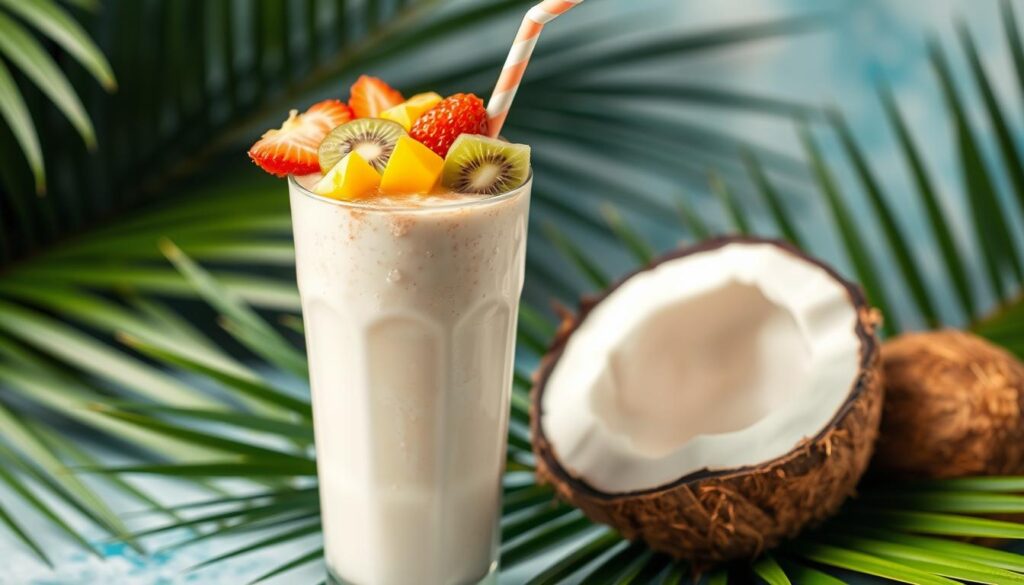 coconut milk smoothie