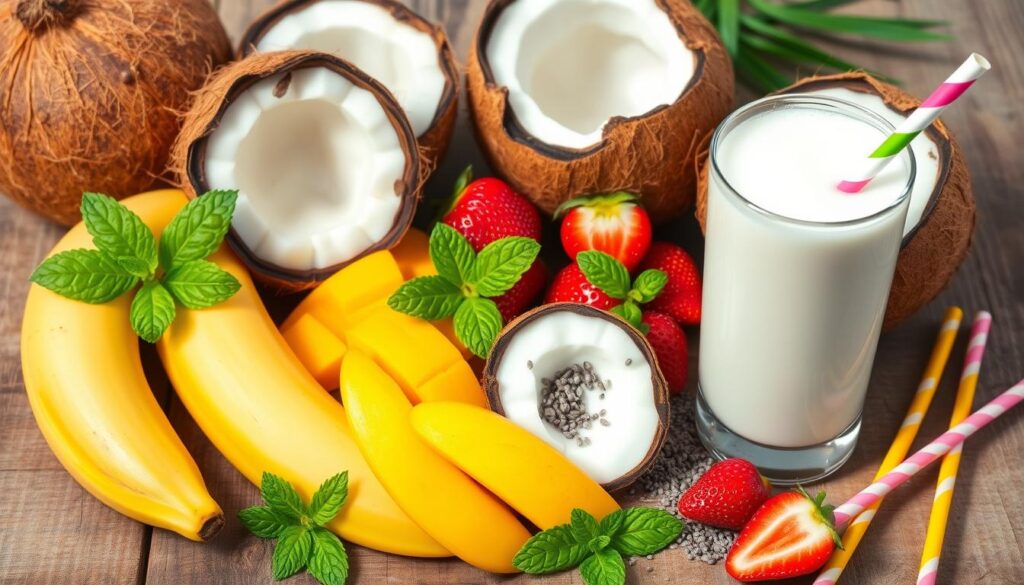 coconut milk smoothie ingredients