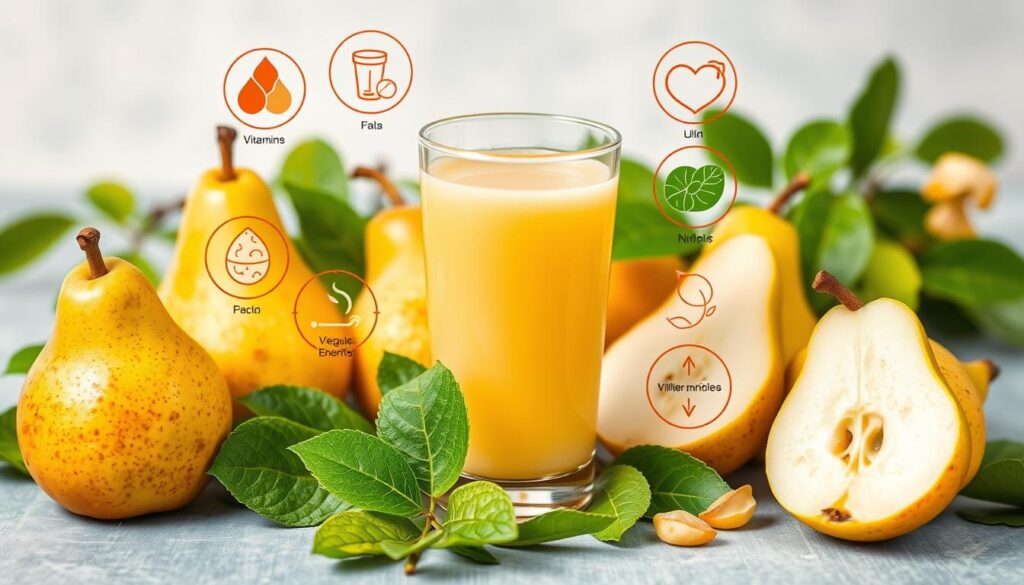 pear juice nutritional profile