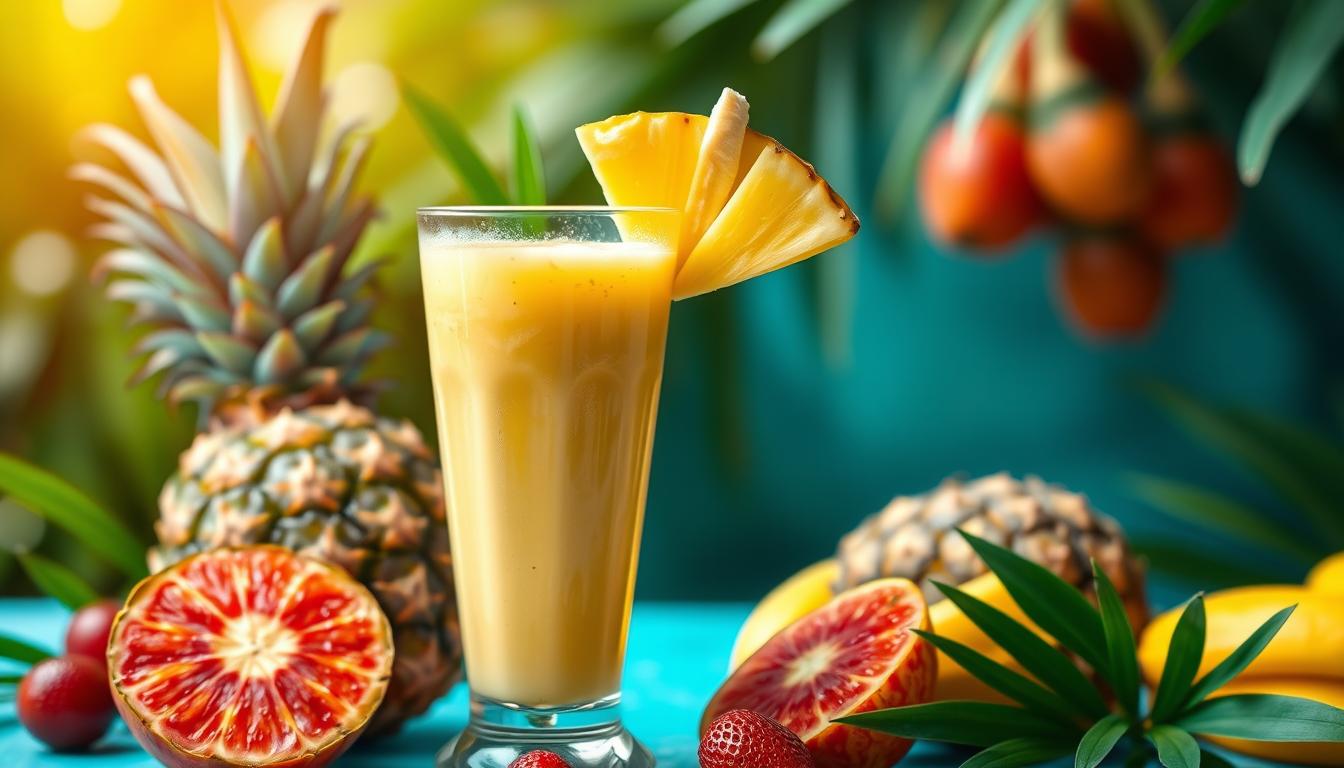 pineapple banana smoothie