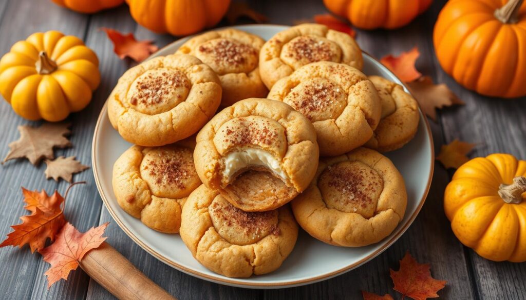 pumpkin cheesecake cookies