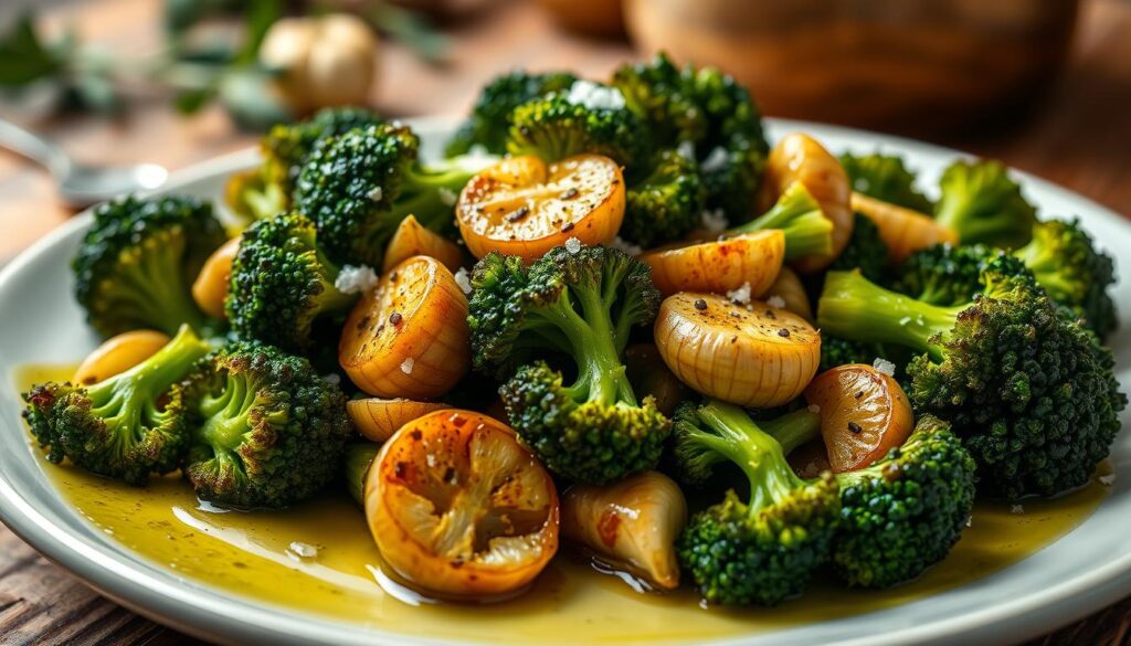 roasted garlic broccoli