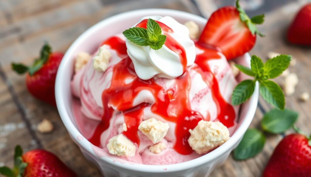 strawberry cheesecake ice cream