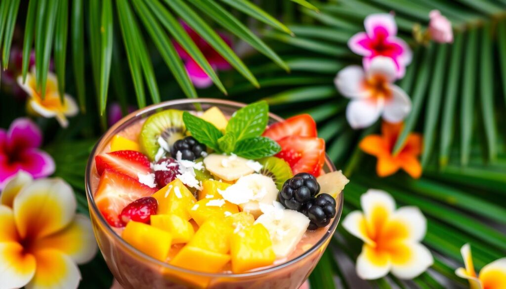 tropical smoothie bowls